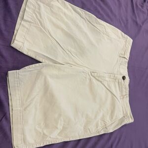 Goodfellow & Co Men's Cream Flat Front Shorts